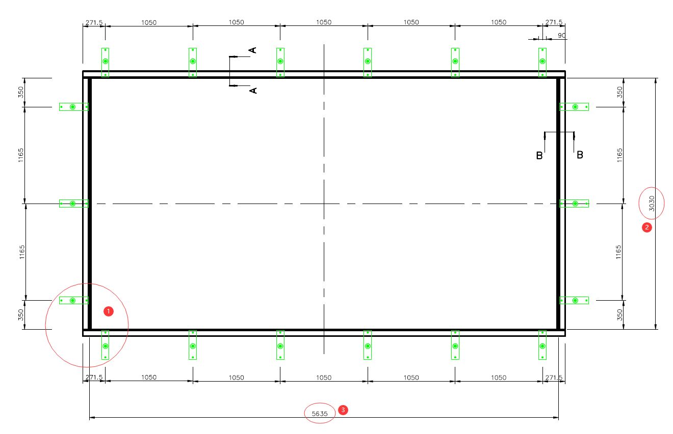 How Many Pieces Shuttering for 3 Meters and 5 Meters Side Formwork?