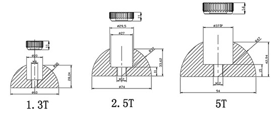 Steel Magnetic Anchor Former drawing