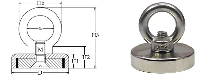 Fishing Magnet Neodymium Pull Magnets