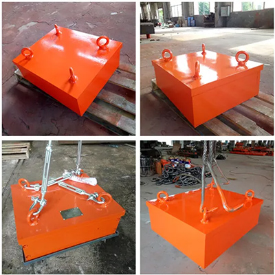 Permanent magnetic iron remover