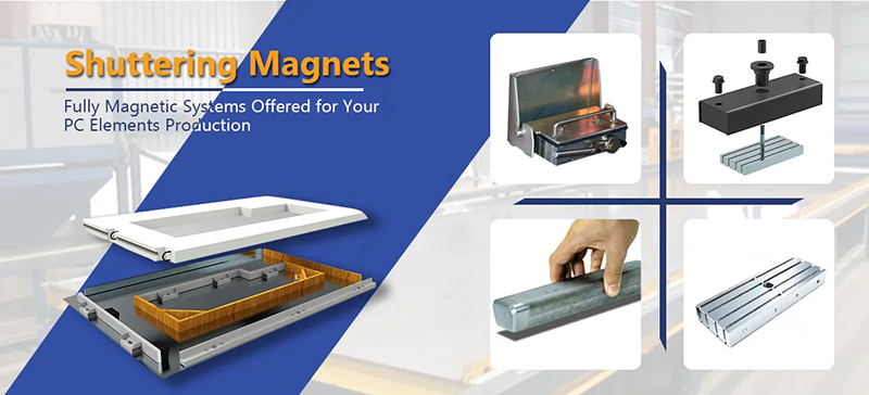 Magnetic formwork systems