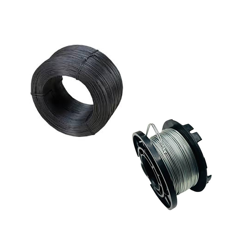 Alambre de amarre galvanizado vs. alambre de amarre recocido negro: ¿Cómo elegir para el amarre de barras de acero?
